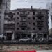Residential Buildings in Ukrainian City Destroyed by War Activity